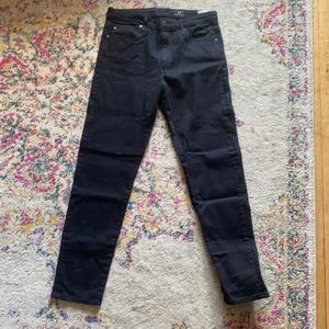 AG black skinny jeans
